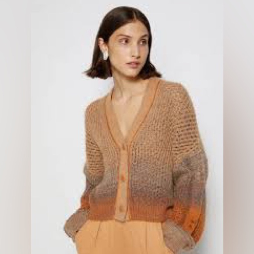 Jonathan Simkhai Ollie Ombré Cardigan